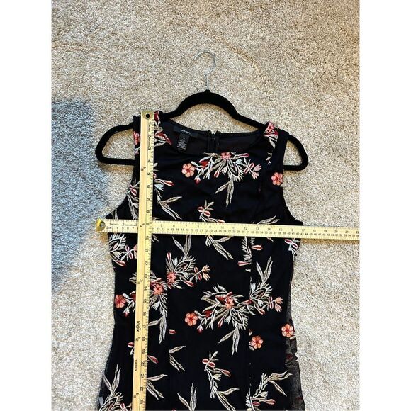 Alfani Floral-Embroidered Fit & Flare Asymmetrical Midi Dress Size 4 Created for - Picture 6 of 6
